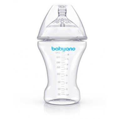 Бутылочка антиколиковая BabyOno NATURAL NURSING 260 мл
