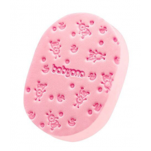 Губка мягкая, мочалка для купания BabyOno (Розовая) Губка мягкая, мочалка для купания BabyOno (Розовая)