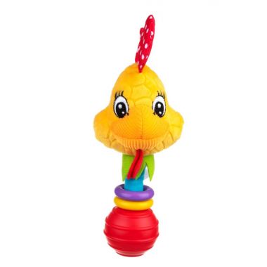 Игрушка погремушка Петушок Руфус Balibazoo (Высота 20 см) 85482