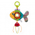Игрушка мягкая с подвеской Золотая рыбка Balibazoo (Высота 12 см) 81272