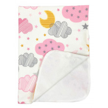 Непромокаемая пеленка многоразовая Розовые облака – #1 Непромокаемая пеленка многоразовая Розовые облака – #1