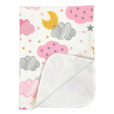 Непромокаемая пеленка многоразовая Розовые облака – #1