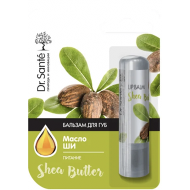 Бальзам для губ с маслом ши "Питание" Dr. Sante Shea Butters