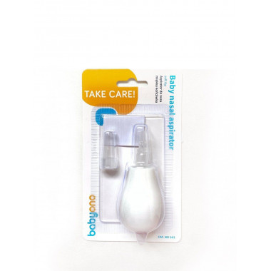 Аспиратор для носа BabyOno Белый