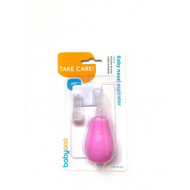 Аспиратор для носа BabyOno Розовый