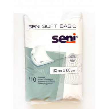 Одноразовые пеленки Seni Soft Basic 60x60 см - 10 шт.