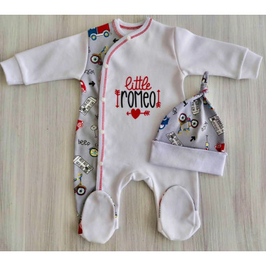 Человечек с шапочкой RoyalBaby Маленький Ромео, р. 56