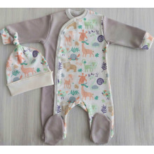 Человечек с шапочкой RoyalBaby Жирафики р. 56