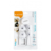 Универсальная защита для шкафов. Магнитный блокиратор BabyOno (4 шт) Универсальная защита для шкафов. Магнитный блокиратор BabyOno (4 шт)