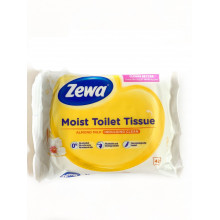 Влажная туалетная бумага Zewa 42 шт Влажная туалетная бумага Zewa 42 шт