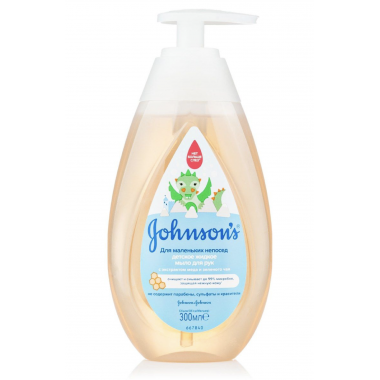 Жидкое антибактериальное мыло Johnson’s Baby с медом и чайным деревом 300 мл - 300 мл