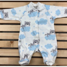 Человечек RoyalBaby Мишка с облаками р.62, 0-6 мес Человечек RoyalBaby Мишка с облаками р.62, 0-6 мес