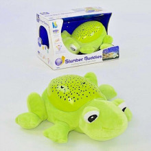 Игрушка-ночник с проектором Лягушонок Сэм DreamToys зеленый