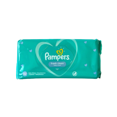 Влажные салфетки Pampers Fresh Clean 52 шт