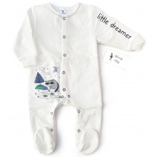 Человечек Minikin Енотик р.68 (байка) 3-9 мес