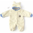 Комбинезон теплый RoyalBaby Молочно-голубой р.68, 3-9 мес