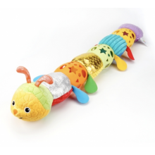 Игрушка Развивающая Гусеница Оливия Balibazoo (длинна 57 см) Разноцветная