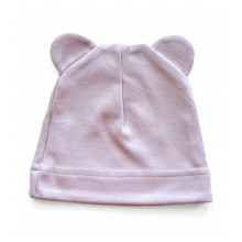 Шапочка Baby Body 0-6 мес Лавандовая с ушками №15
