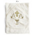 Крыжма-полотенце для крещения RoyalBaby #4 Молочная купель с золотом