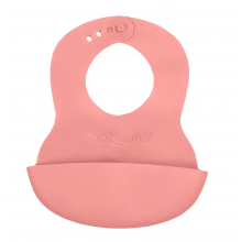 Нагрудник Коралловый BabyOno Мягкий