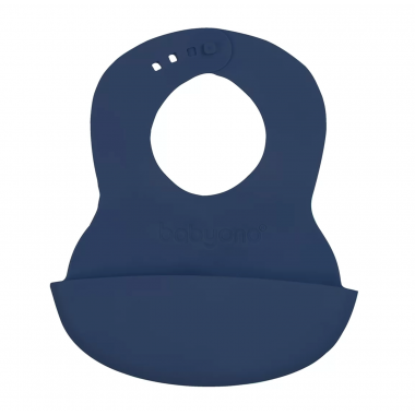 Нагрудник Темно-синий BabyOno Мягкий
