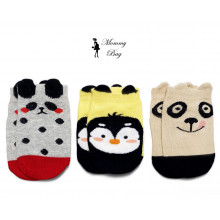 Носочки Зверята 0-12 мес №17