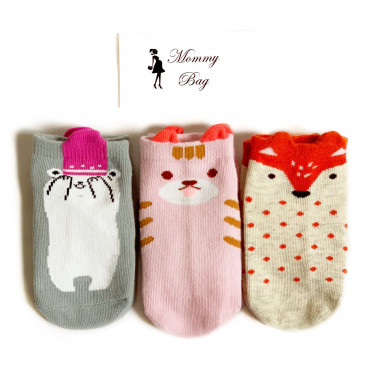 Носочки RoyalBaby Зверята 0-12 мес №19