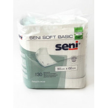 Одноразовые пеленки Seni Soft Basic 60x90 см - 30 шт