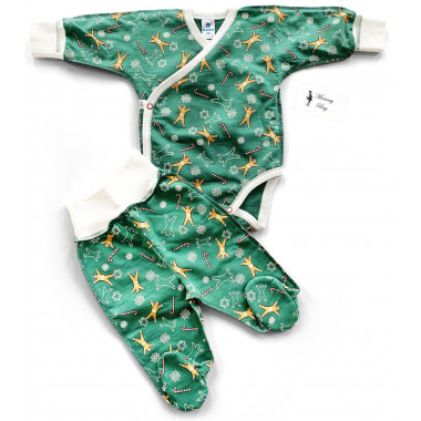 Комплект 2 ед. Minikin Имбирные пряники р.56, 0-3 мес