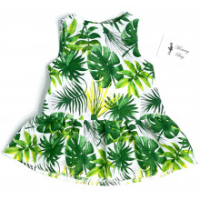 Муслиновое платье RoyalBaby Тропик р.62, 0-6 мес Муслиновое платье RoyalBaby Тропик р.62, 0-6 мес