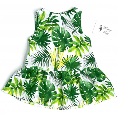 Муслиновое платье RoyalBaby Тропик р.62, 0-6 мес