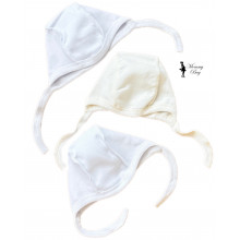 Шапочки-чепчики 0-3 мес Набор Мини 3 шт Унисекс Шапочки-чепчики 0-3 мес Набор Мини 3 шт Унисекс