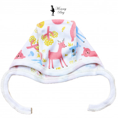 Шапочка-чепчик 0-3 мес Волшебный лес №40