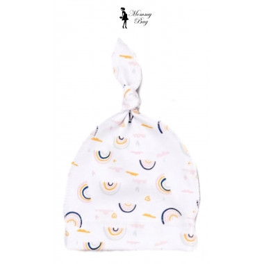 Шапочка RoyalBaby  0-6 мес (62 см) Радуги №41 (интерлок)