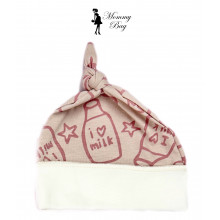 Шапочка RoyalBaby 0-6 мес №49 Розовая Milk (интерлок) Шапочка RoyalBaby 0-6 мес №49 Розовая Milk (интерлок)