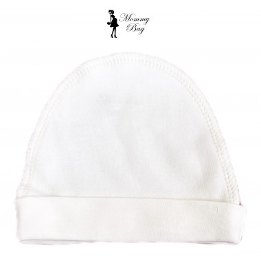 Шапочка RoyalBaby 0-6 мес Молочная №57