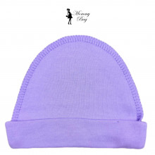 Шапочка RoyalBaby 0-6 мес Лавандовая №9