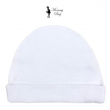 Шапочка RoyalBaby 0-6 мес Белая №6