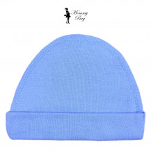 Шапочка 0-3 мес Синяя №5