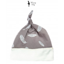 Шапочка RoyalBaby 0-6 мес №50 Перья (интерлок) Шапочка RoyalBaby 0-6 мес №50 Перья (интерлок)