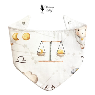 Слюнявчик-нагрудник непромокаемый №35 Весы