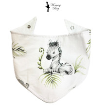 Слюнявчик-нагрудник непромокаемый №29 Африка зебра Слюнявчик-нагрудник непромокаемый №29 Африка зебра