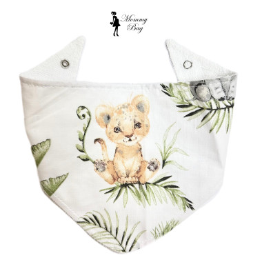 Слюнявчик-нагрудник непромокаемый №27 Африка Львенок