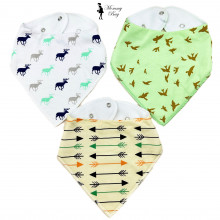 Набор слюнявчиков-нагрудников 3 шт №5