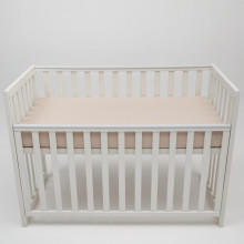 Простынь на резинке в детскую кроватку Sonto Sleepset, Бежевая