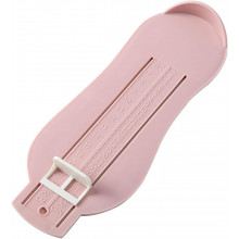 Измеритель размера стопы, линейка-стопомер, розовый