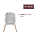 Стульчик для кормления 3 в 1 Chicco Polly Zest, светло-серый