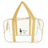 Набор 4+1 прозрачных сумок в роддом Mommy Bag - S,M,L,XL - Бежевый + подарок - органайзер