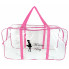Набор 4+1 прозрачная сумка в роддом Mommy Bag (S, M, L, XL + подарок - органайзер) Розовый