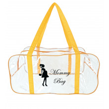 Сумка прозрачная в роддом Mommy Bag (L) Желтая Сумка прозрачная в роддом Mommy Bag (L) Желтая